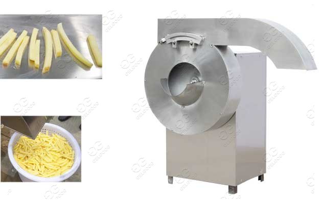 Industrial Potato Cutting Machine For French Fries Production Line