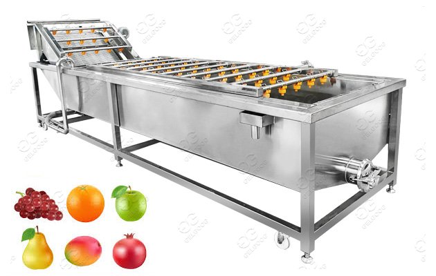 Bubble Type Washing Cleaning Machine For Vegetable And Fruit