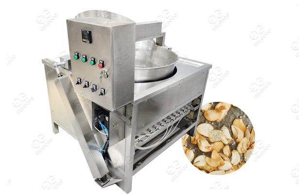 automatic garlic frying machine factory