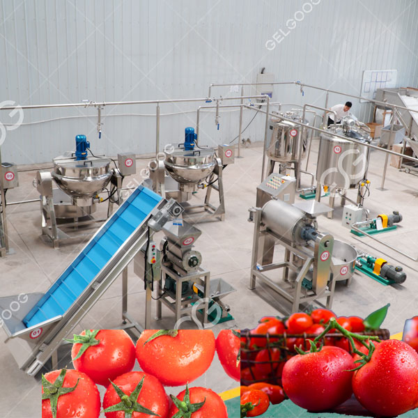 tomato sauce manufatcuring machine